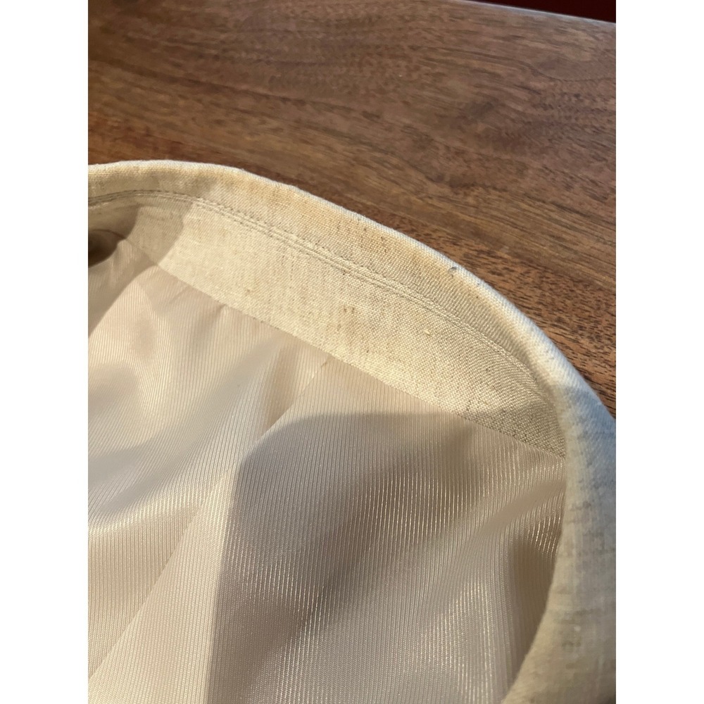 Lorenzo Bruno Mens 52L Linen Cotton Blazer Beige Italian Design C5000A Jacket - Picture 14 of 14
